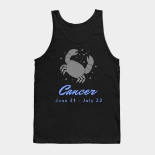 Cancer Zodiac Sign Tank Top